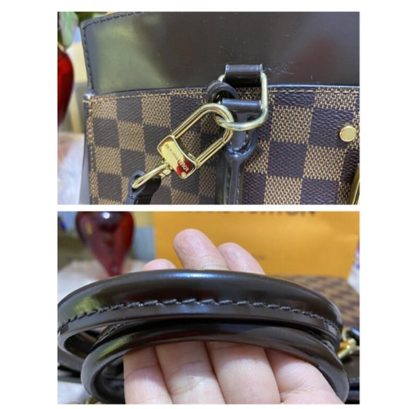 💯 Auth Louis Vuitton Rivoli Brown Satchel Bag - Picture 7 of 8